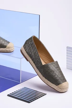Neo Woven Espadrilles - Grey