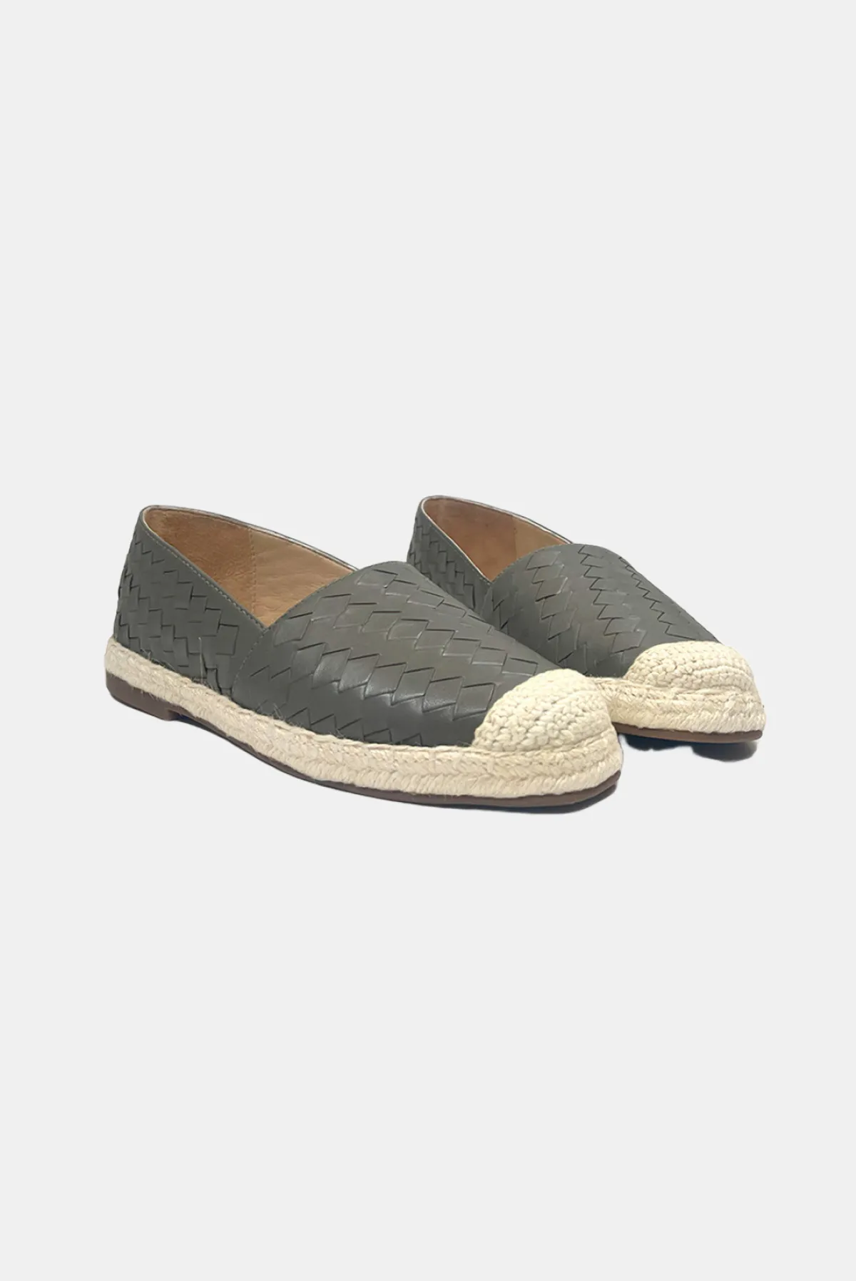Neo Woven Espadrilles - Grey