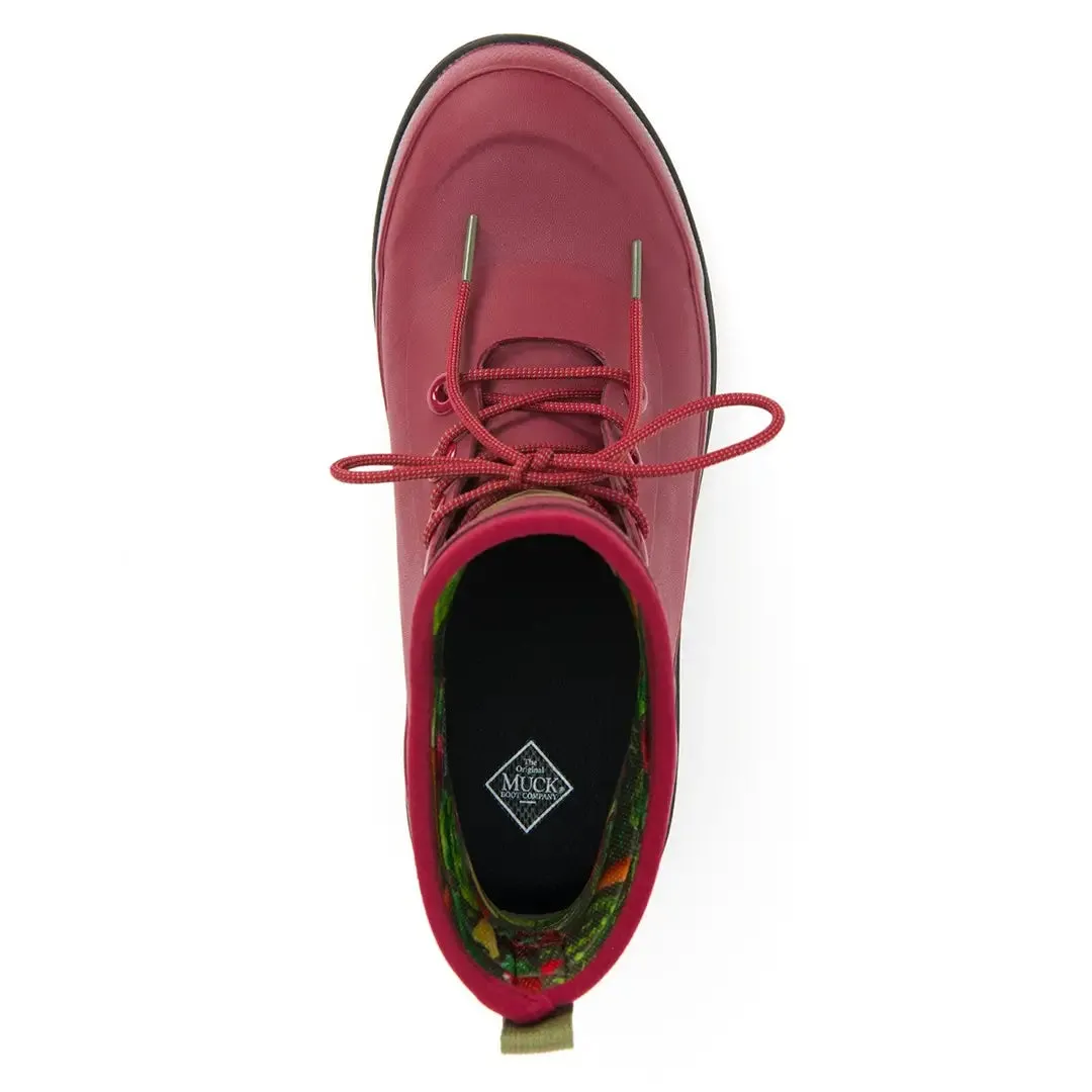 Originals Ladies Lace Up Ankle Boot - Berry by Muckboot