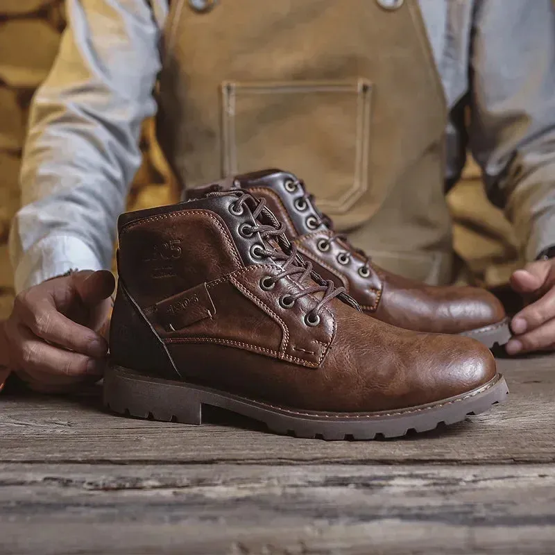 Parker | British-Style Leather Casual Boots