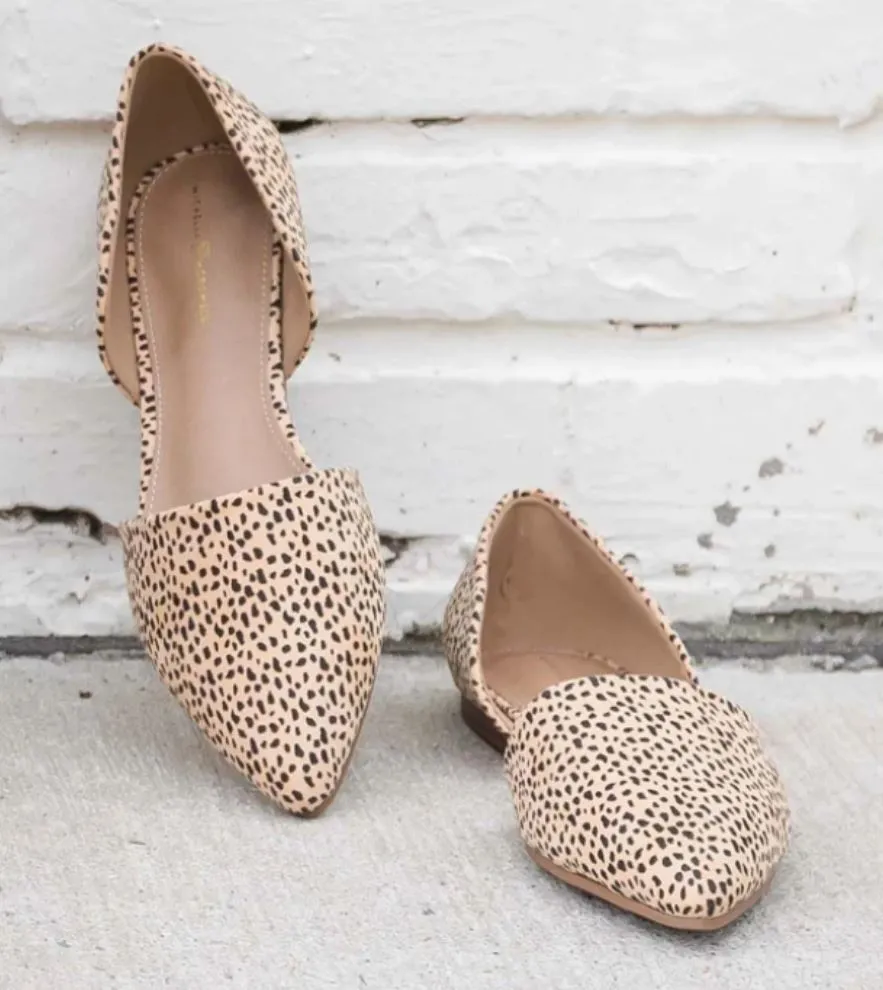 Quinn Flats- Black or Leopard Prints!