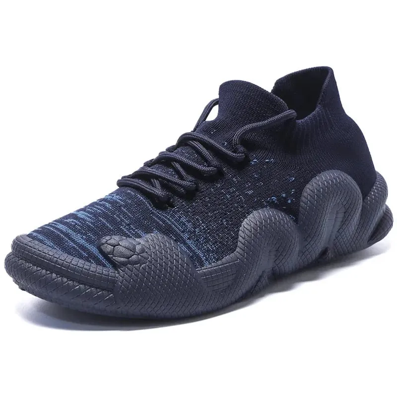 Red Mesh Breathable Sports Shoes for Men and Women: Lightweight Casual Running Sneakers with Non-Slip Sole    S5039556