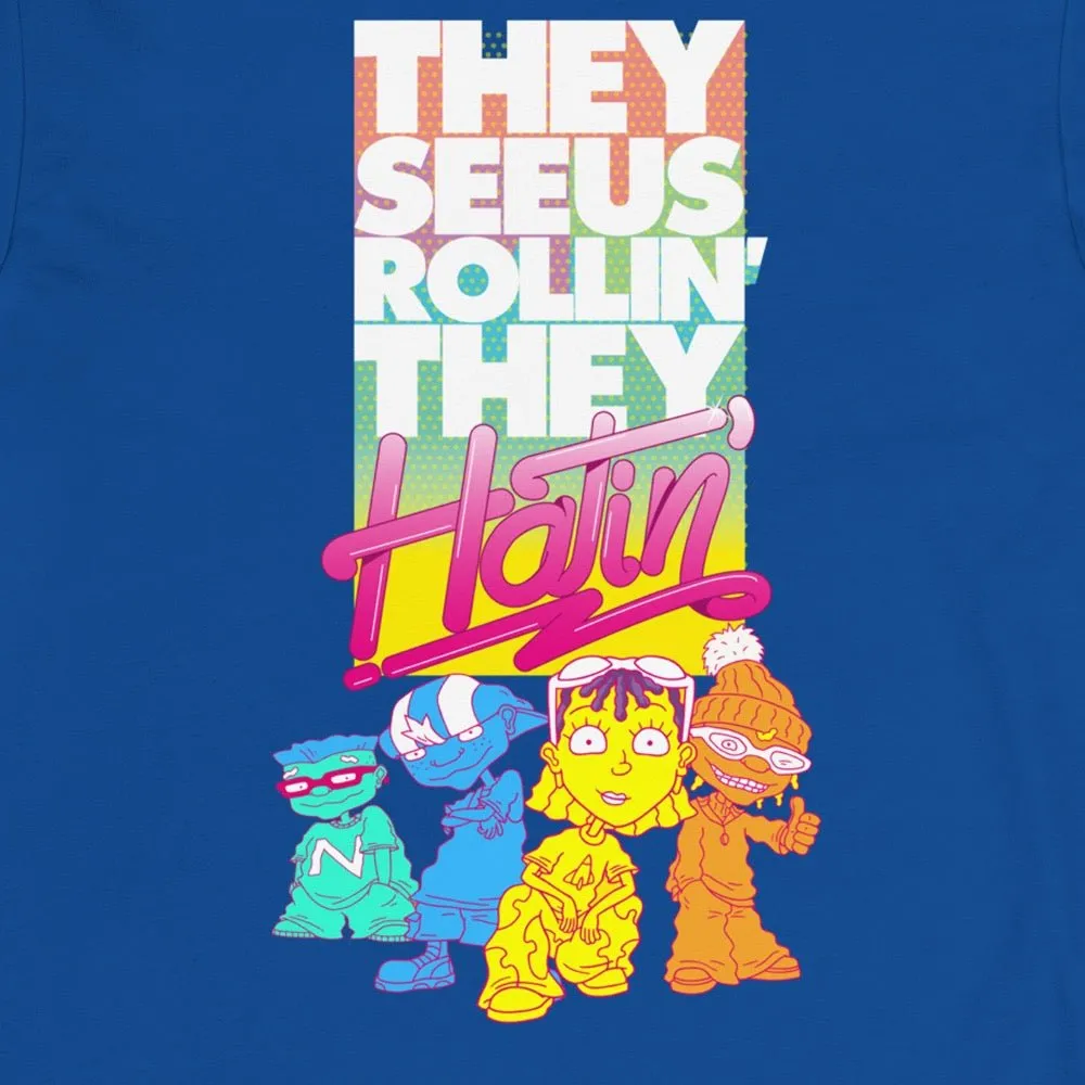 Rocket Power They See Us Rollin' Adult Long Sleeve Shirt