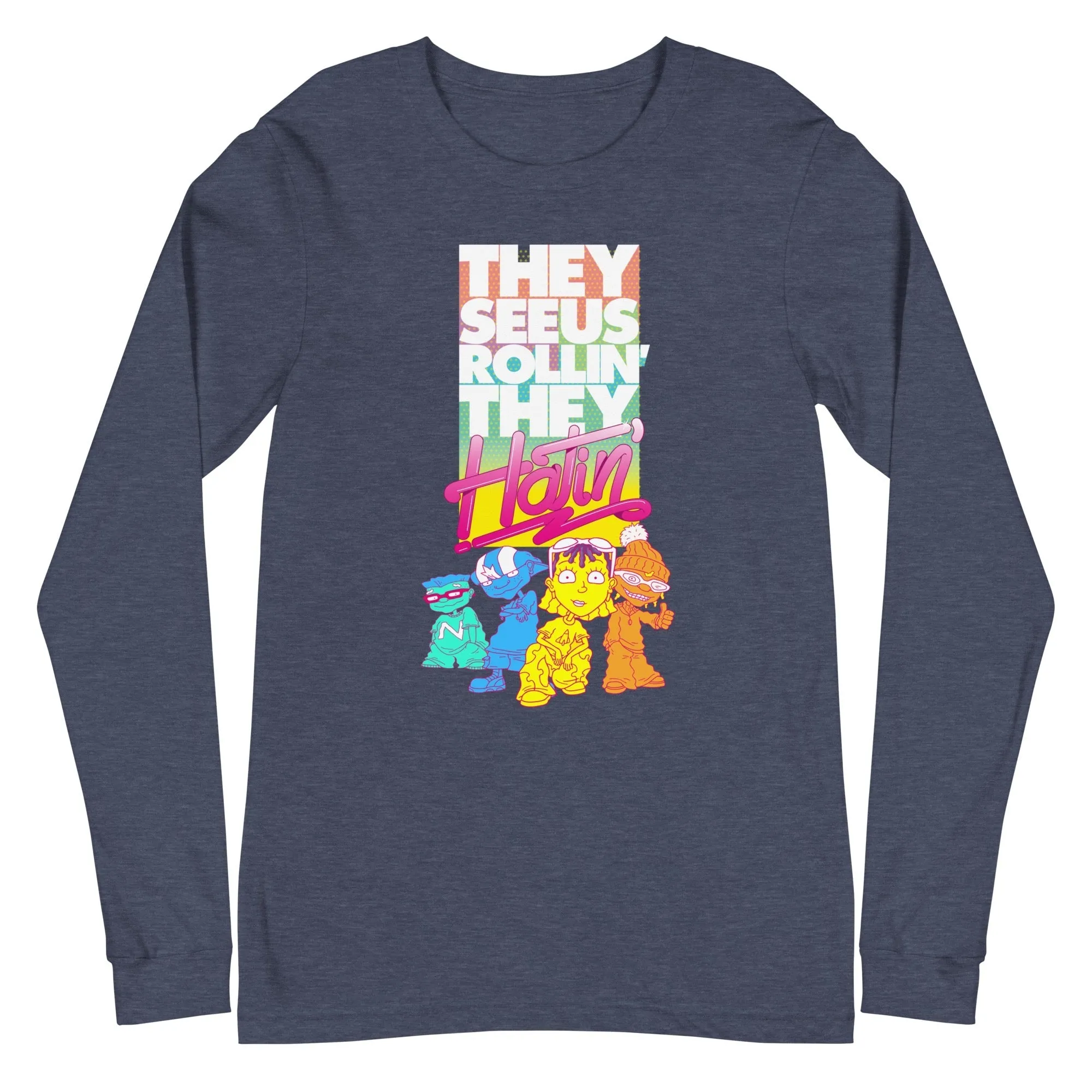 Rocket Power They See Us Rollin' Adult Long Sleeve Shirt