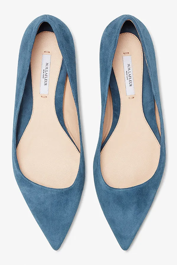 Rowan Flat - Suede :: Midnight Slate
