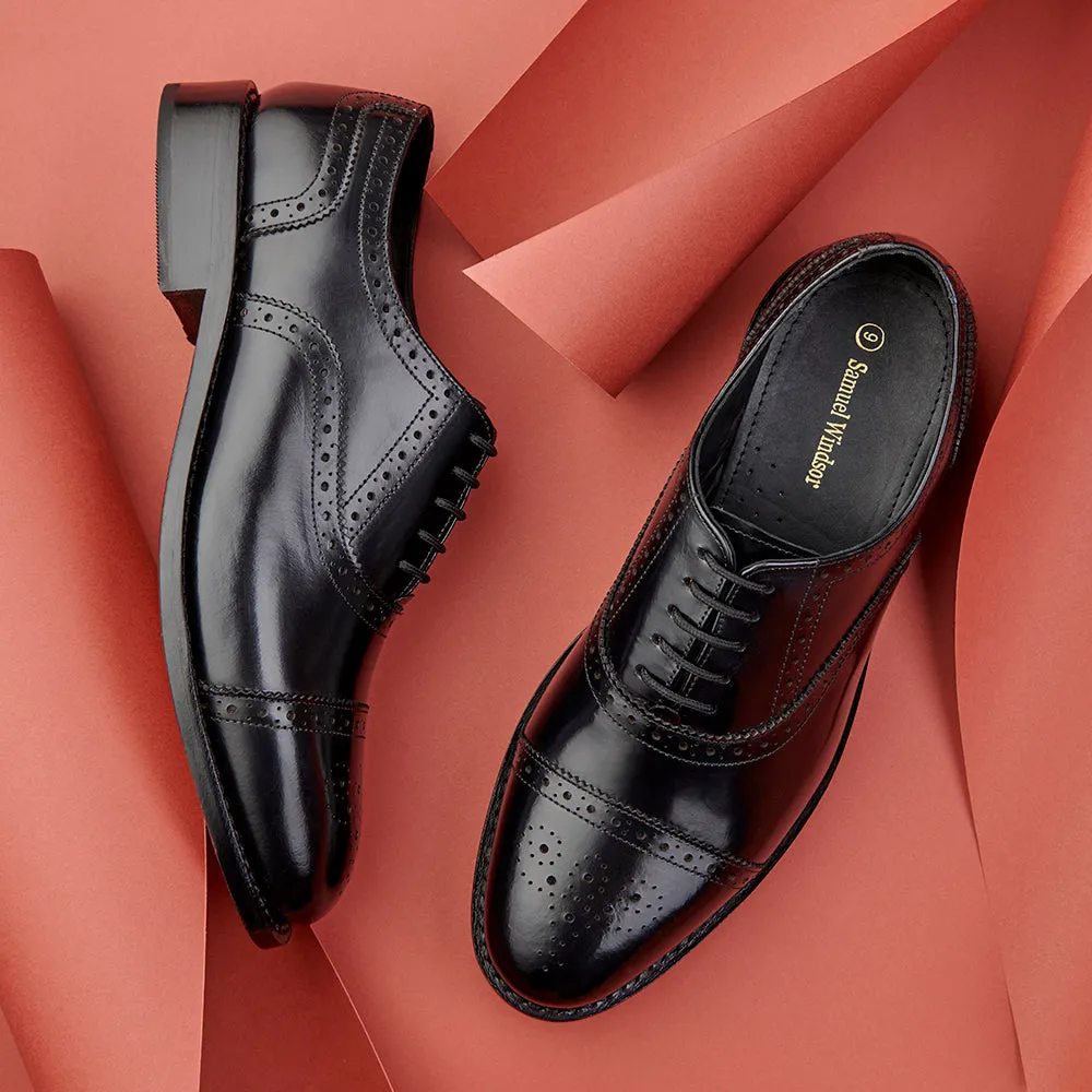 Semi-brogue - Black