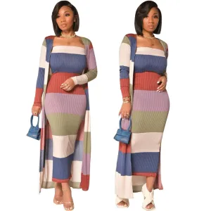 Striped Two-Piece Set