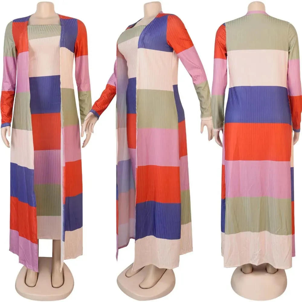 Striped Two-Piece Set