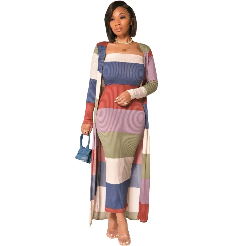 Striped Two-Piece Set