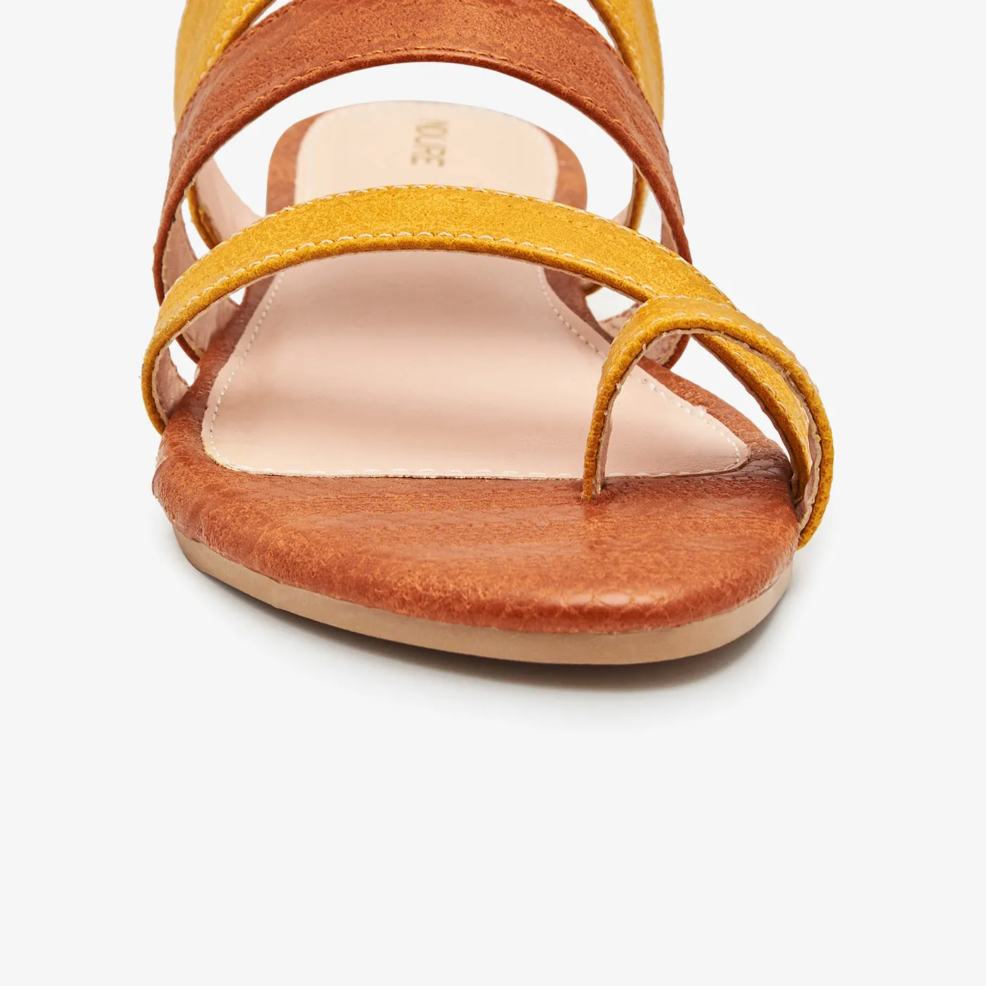 Toe Ring Multi Strap Women Chappals