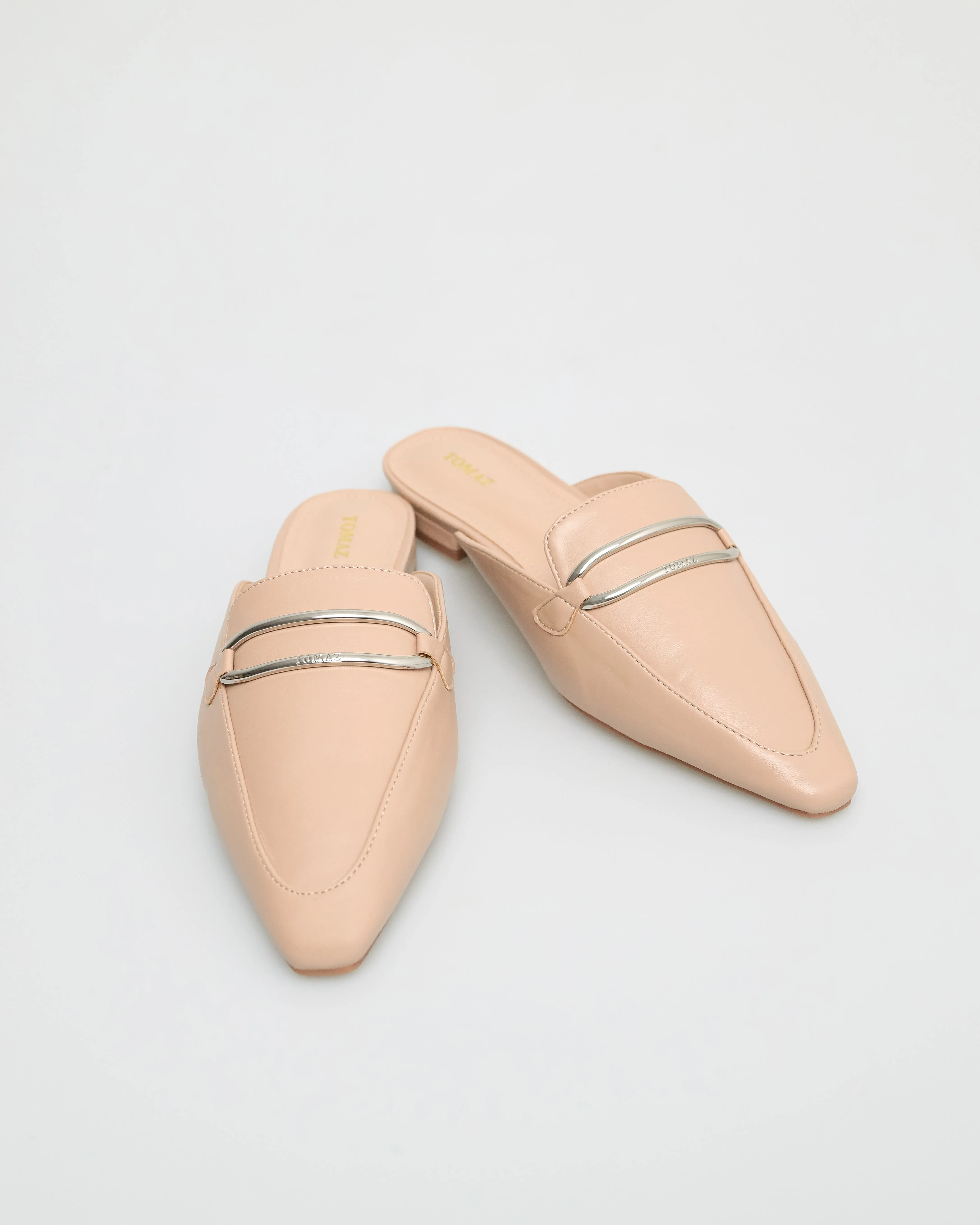 Tomaz FL024 Ladies Metal Bits Mules