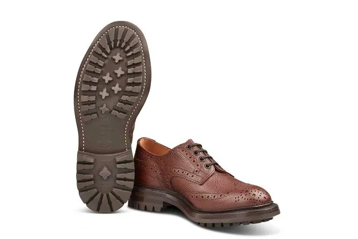 Tricker's - Ilkley Brown Zug Grain Derby Brogue