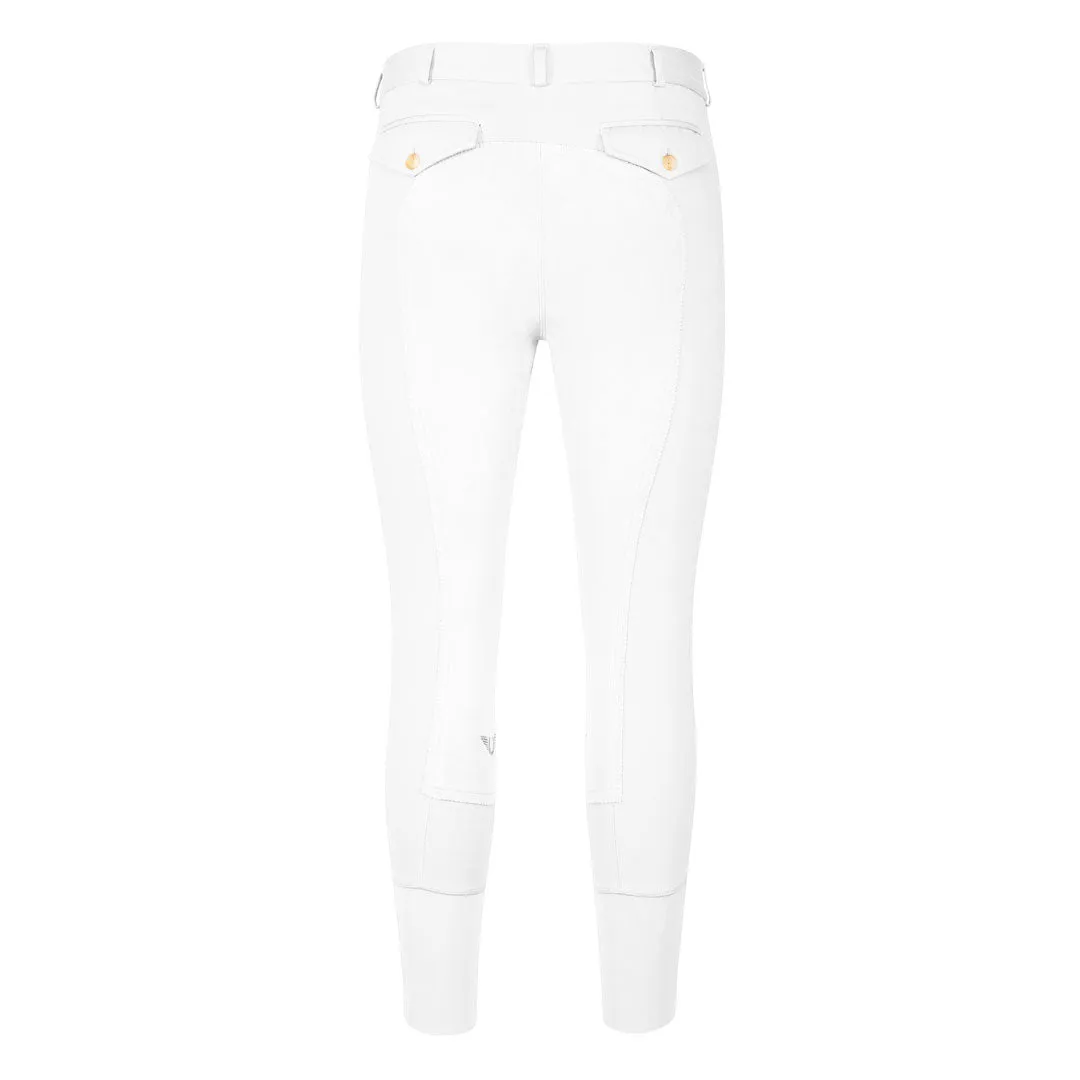 TuffRider Men's Knitted Denim Full Seat Patrol Breeches