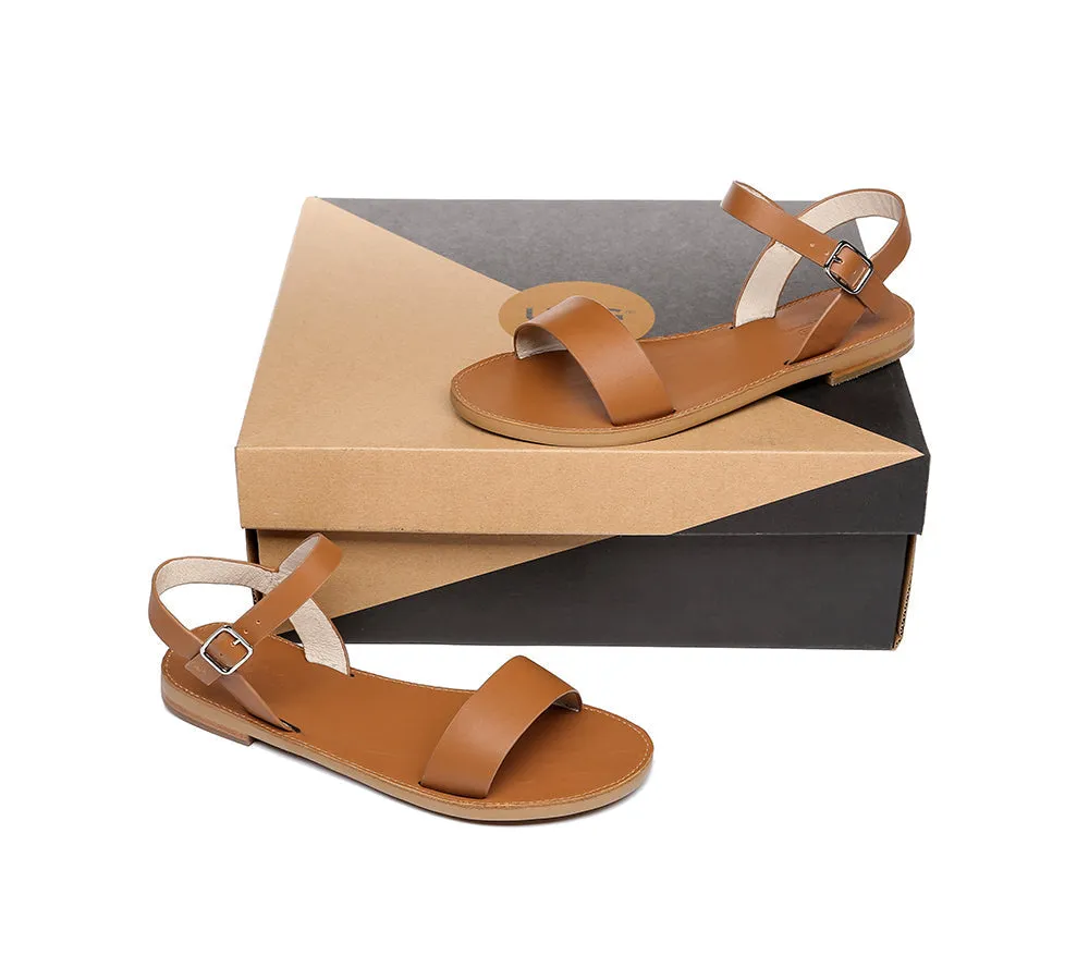 Women Sandal Dolly Buckle Sling Back Slides Sandals