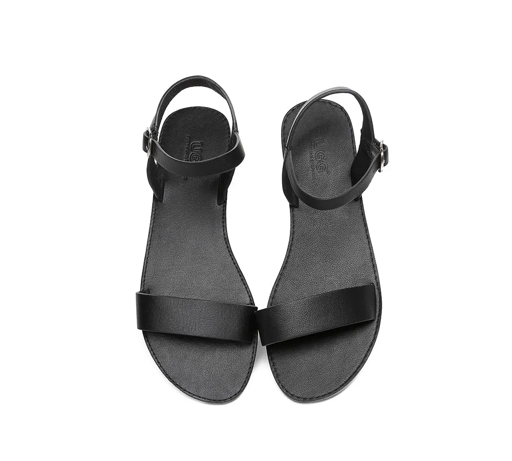 Women Sandal Dolly Buckle Sling Back Slides Sandals