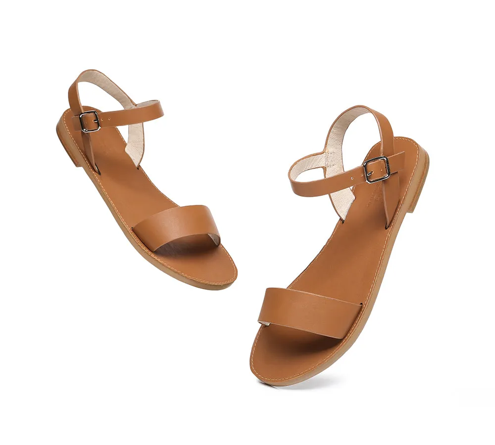 Women Sandal Dolly Buckle Sling Back Slides Sandals