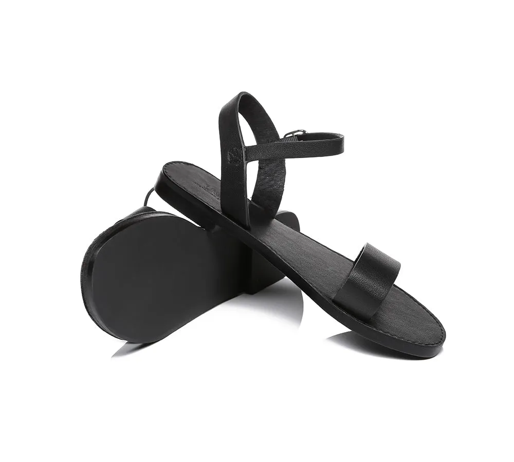 Women Sandal Dolly Buckle Sling Back Slides Sandals