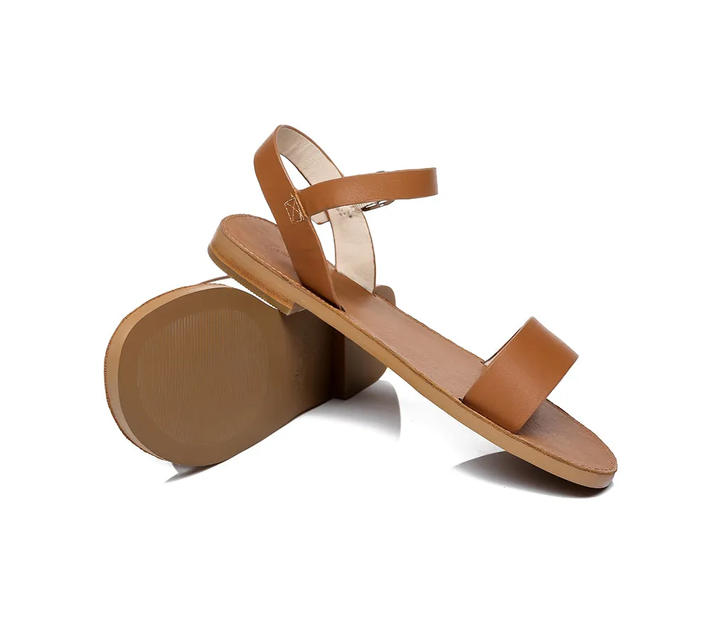 Women Sandal Dolly Buckle Sling Back Slides Sandals