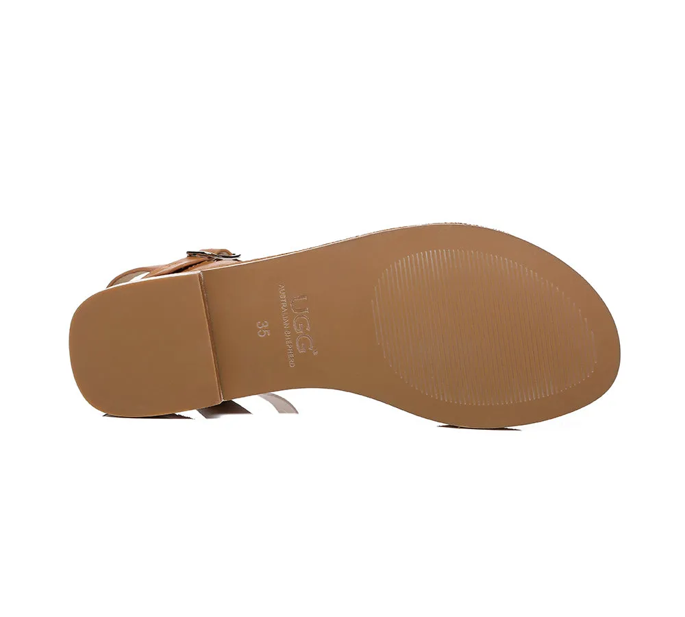 Women Sandal Dolly Buckle Sling Back Slides Sandals