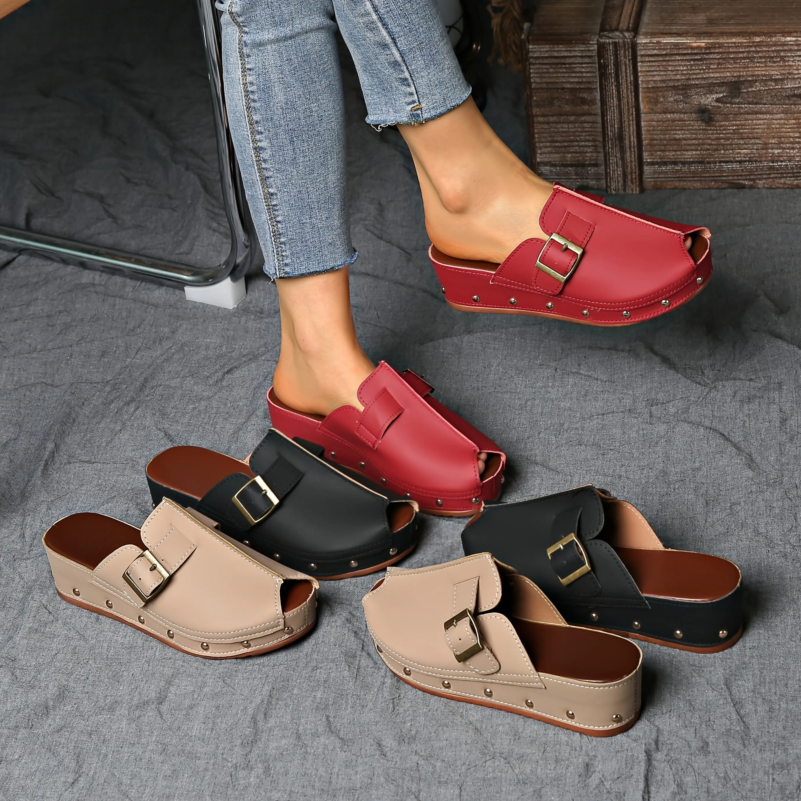 Women's Non-Slip Platform Sandals